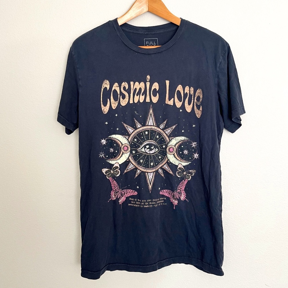 Full Tilt graphic tee, size XS (oversized)